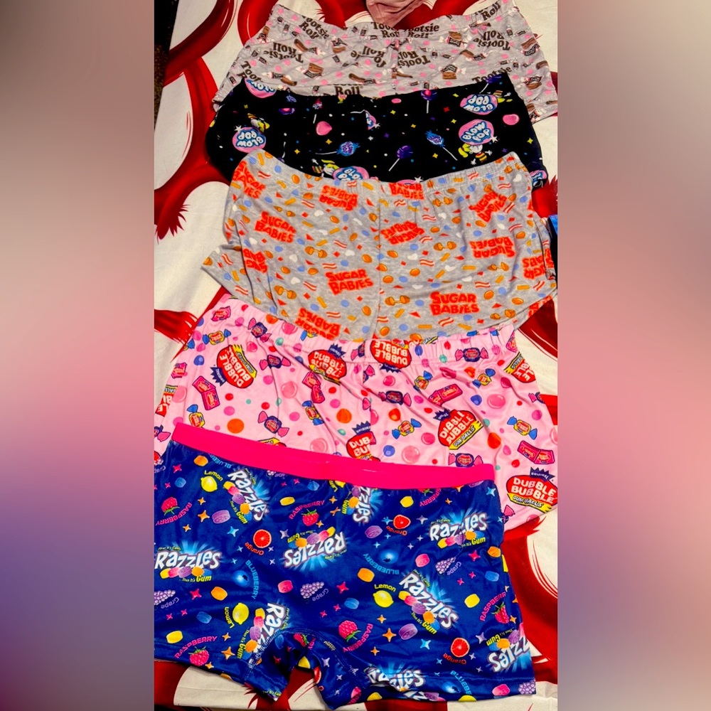 Lady boy shorts and under wear